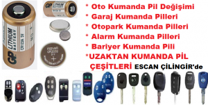 Oto Kumanda Pil Çeşitleri